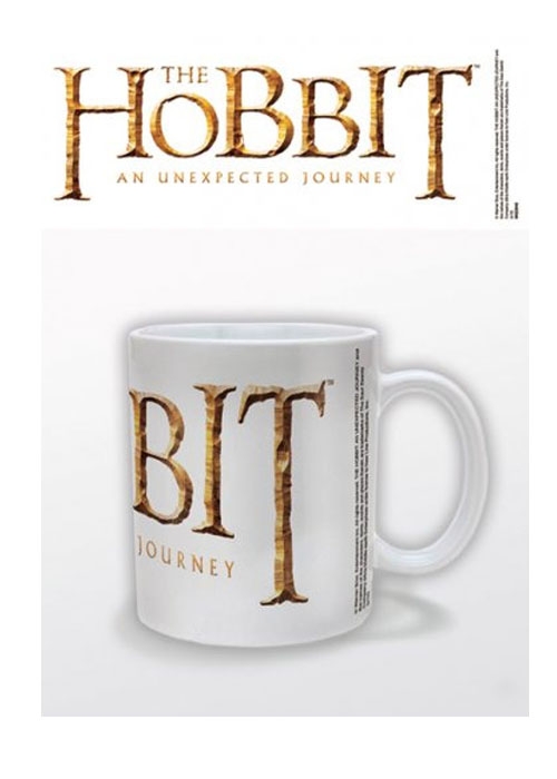 foto Der Hobbit Tasse - Eine Unerwartete Reise, Logo, wei�